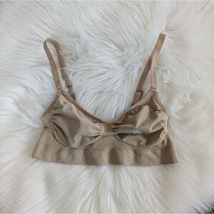 Skims Sculpting Bralette S/M Small Medium Tan Beige Nude